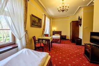 Отель Dwór Stary Chotów Калиш Улучшенный двухместный номер с 2 отдельными кроватями-2